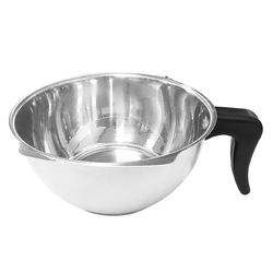 Buffalo Edelstahlsieb-Pfanne mit Loch Ersatzteil passt für CW305 CW306 DN487 5101958-UK, Nach 26357-EU