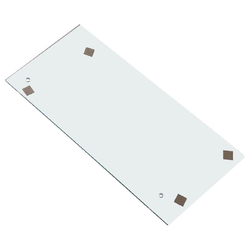 Polar Seitenverglasung Ersatzteil Passt für GD875, GD876, GD877 und GD878