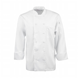 Chef Works Calgary Langarm Cool Vent Unisex Chefs Jacke Weiß L