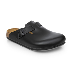 Birkenstock Boston Super Grip Clogs schwarz Größe 44