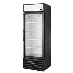 True 538L Kühlschrank mit 1 Glastür, aufrecht stehend, schwarz, GDM-19T-HC-TSL01