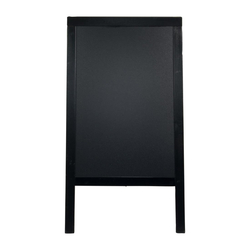 Securit Black Woody großes Gehwegkreide-A-Tafel-Schild