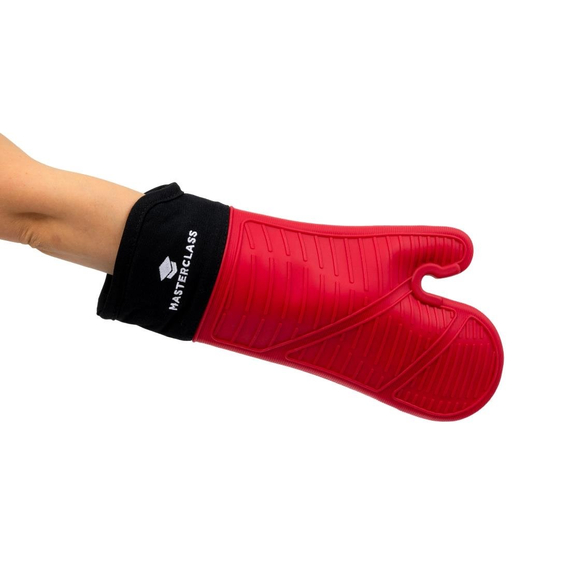 MasterClass Silikon-Ofenhandschuh mit Baumwoll-Innenhülle, Bild 5