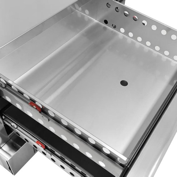 Polar Serie U Unterbaukühl- und Tiefkühltisch mit 2 Schubladen 4x GN1/1, Bild 7