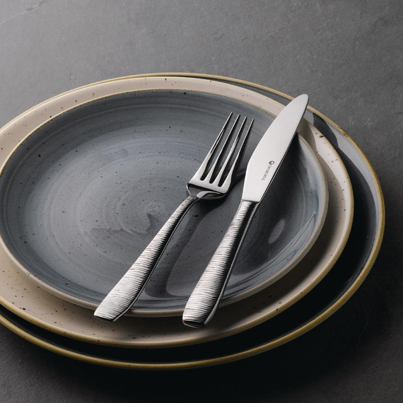 Churchill Stonecast, runder Coupe-Teller, Pfefferkorngrau, 165 mm, (12 Stück), Bild 3