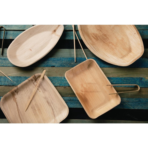 Fiesta Compostable Bambuszange Biologisch abbaubar 16cm (50 Stück), Bild 6