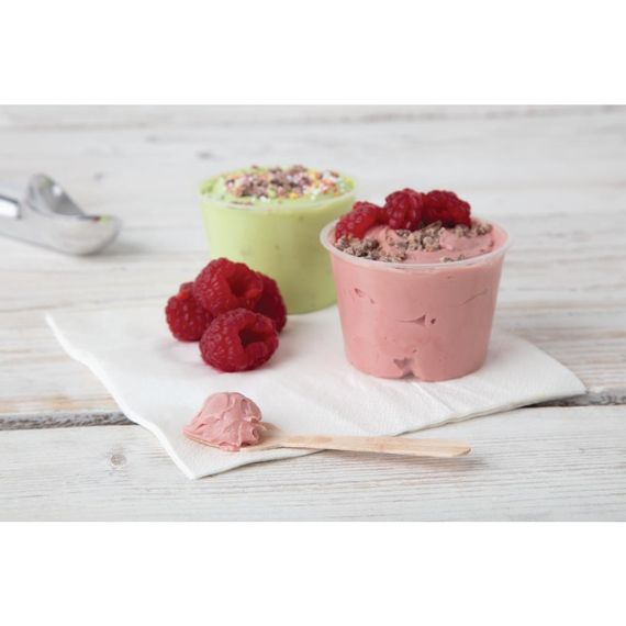 Fiesta Compostable Eislöffel aus Holz Biologisch abbaubar 9,6cm (100 Stück), Bild 2