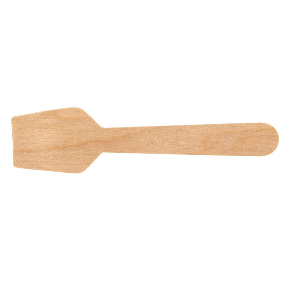 Fiesta Compostable Eislöffel aus Holz Biologisch abbaubar 9,6cm (100 Stück), Bild 6