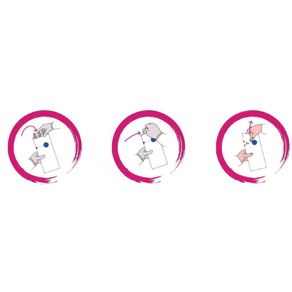 Kraft recycelbare verschließbare Besteckbeutel aus Papier (2000 Stück), Bild 2