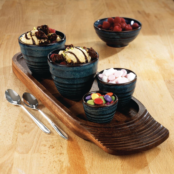 Churchill Bit on the Side Blue Ripple Dip-Töpfe, 57 ml, (12 Stück), Bild 2