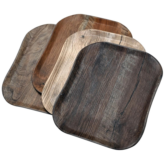 Cambro Versa Tabletts 26x32cm rechteckig rustikales Dekor helloliv, Bild 2