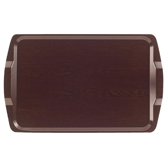 Cambro Capri laminiertes Zimmerservicetablett Wenge, Bild 2