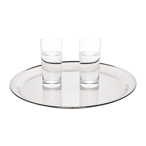 Olympia Serviertablett aus Edelstahl Rund 405mm, Bild 5