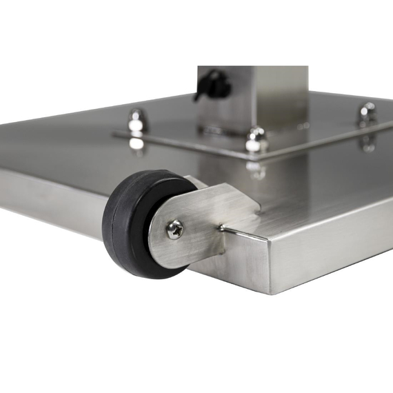 Securit Edelstahl Farbige LED 4XA4 Anzeige mit Mast und Sockel, Bild 9