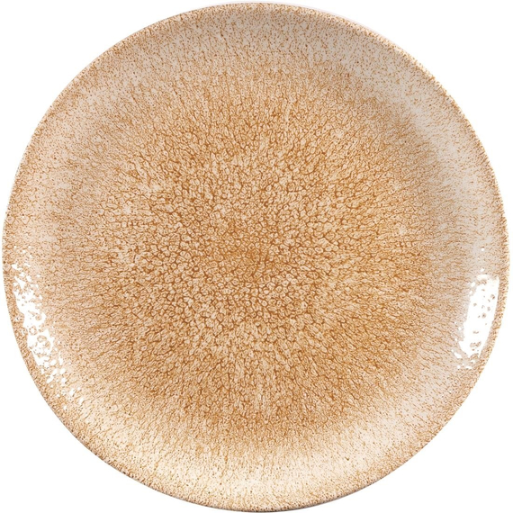 Churchill Studio Prints Raku-Coupé-Teller, Granatorange, 260 mm, (12 Stück)