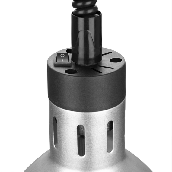 Buffalo ausziehbare Wärmelampe mit Silber-Finish, Bild 4