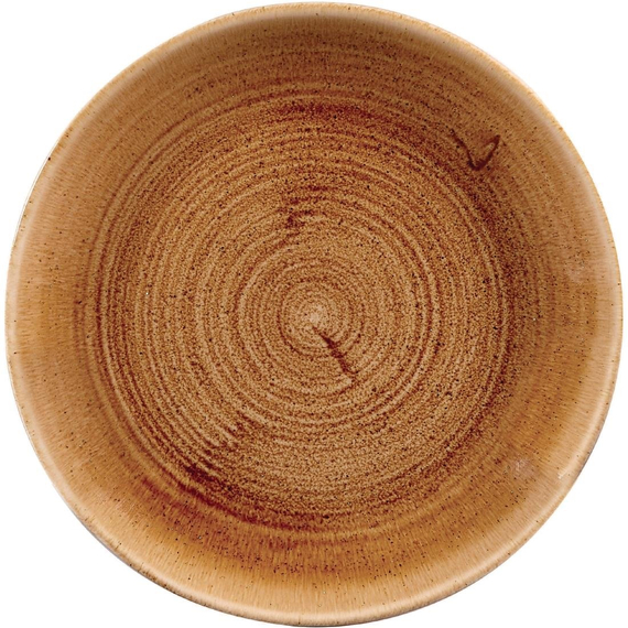 Churchill Stonecast Patina Coupe-Teller, Vintage-Kupfer, 217 mm, (12 Stück)