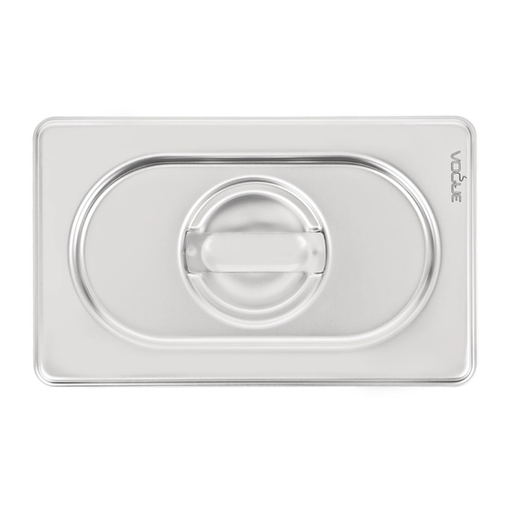 Vogue Strapazierfähiger Deckel für GN-Behälter 1/9 Edelstahl, Bild 4