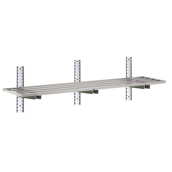 Gastro M Edelstahlwandregal 150cm breit