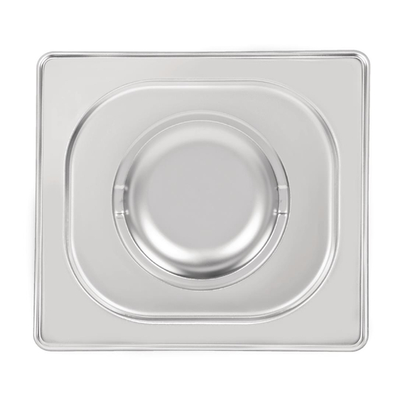 Vogue Strapazierfähiger Deckel für GN-Behälter 1/6 Edelstahl, Bild 5