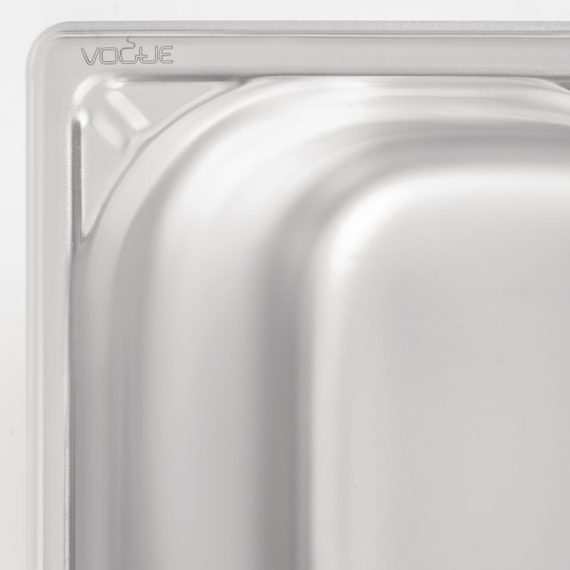 Vogue Strapazierfähiger GN-Behälter 1/4 Edelstahl 150mm, Bild 5