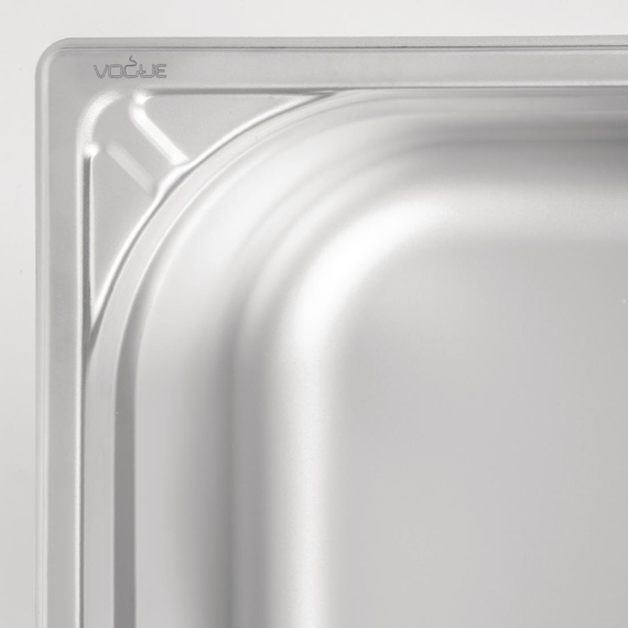 Vogue Strapazierfähiger GN-Behälter 1/2 Edelstahl 150mm, Bild 5