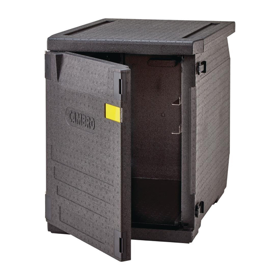 Cambro isolierter Frontlader Lebensmitteltransportbehälter 155L mit verstellbaren Schienen, Bild 3