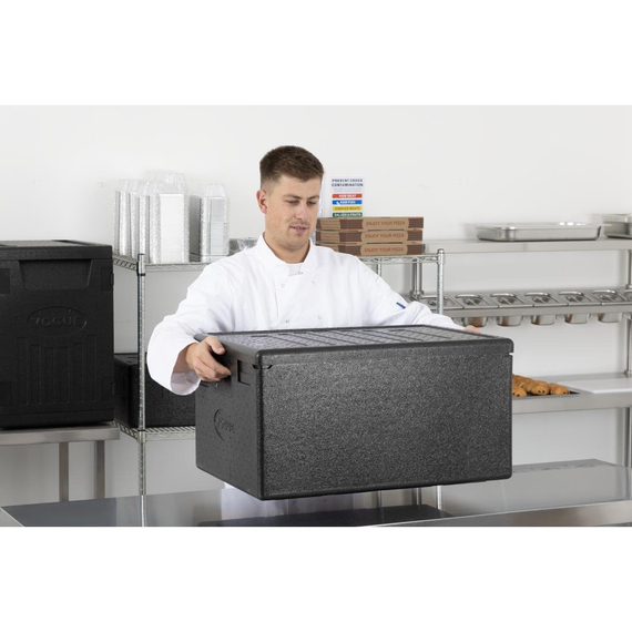 Vogue Isolierte EPP Lebensmitteltransportbox 81Ltr für Patisserie Tabletts, Bild 8