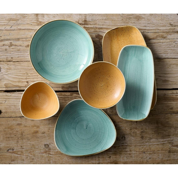 Churchill Stonecast Tangerine Chefs' Oblong Plate No. 3 (12 Stück) (298 x 153mm), Bild 2