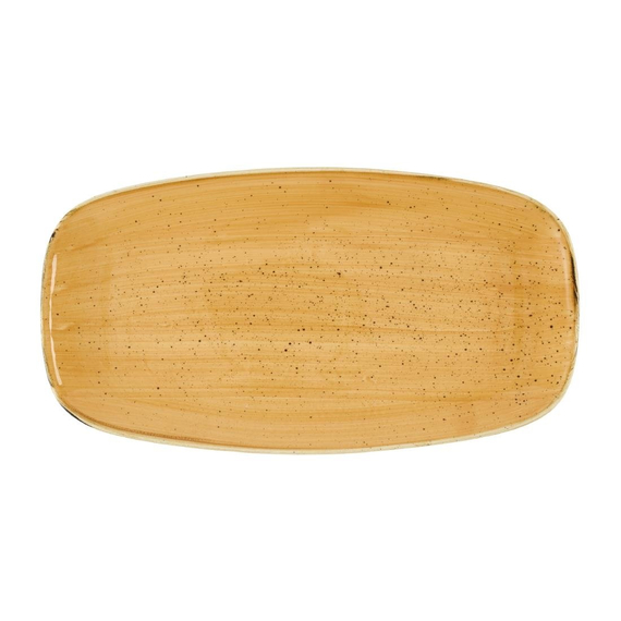 Churchill Stonecast Tangerine K&uuml;chenchefs' L&auml;nglicher Teller Nr. 4 (355 x 189mm) 6 Stück, Bild 4