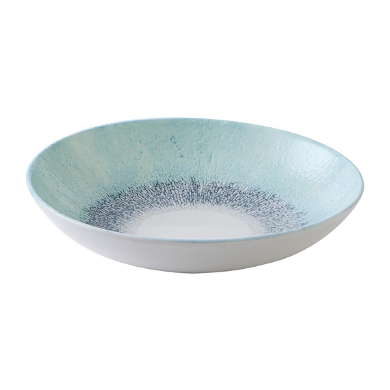 Churchill Studio Prints Fusion Blue Coupé-Teller, 248 mm, (12 Stück), Bild 4