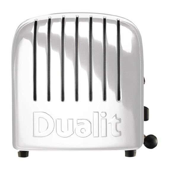 Dualit Toaster 60146 weiß 6 Schlitze, Bild 2