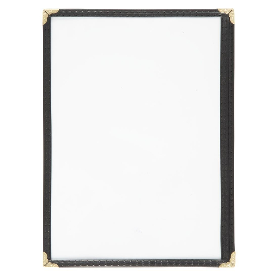 Olympia Einsteckhülle schwarz A5 2 Seiten