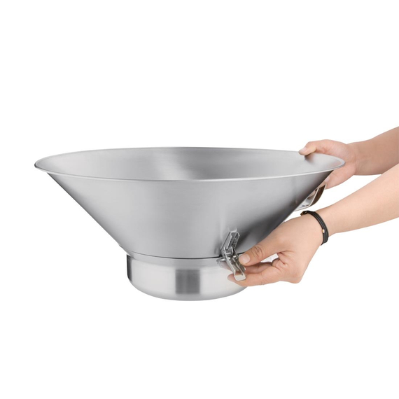 Vogue Abtropfsieb für Pommes Frites Edelstahl 41cm, Bild 5