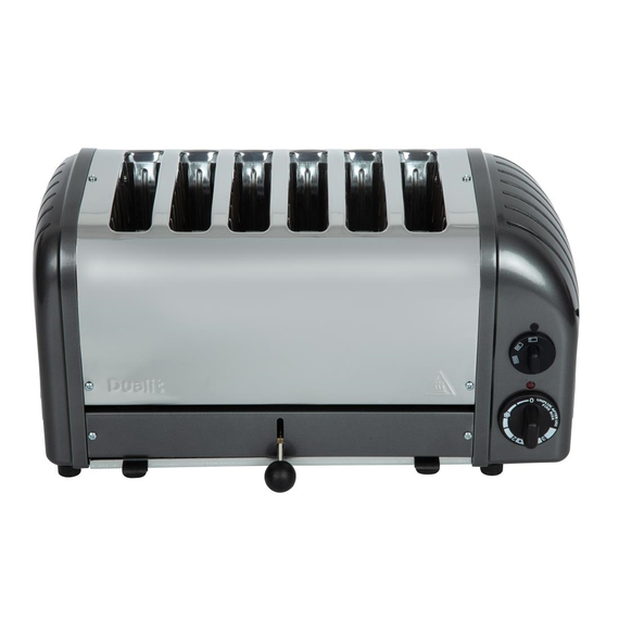 Dualit Toaster 60156 grau 6 Schlitze, Bild 2