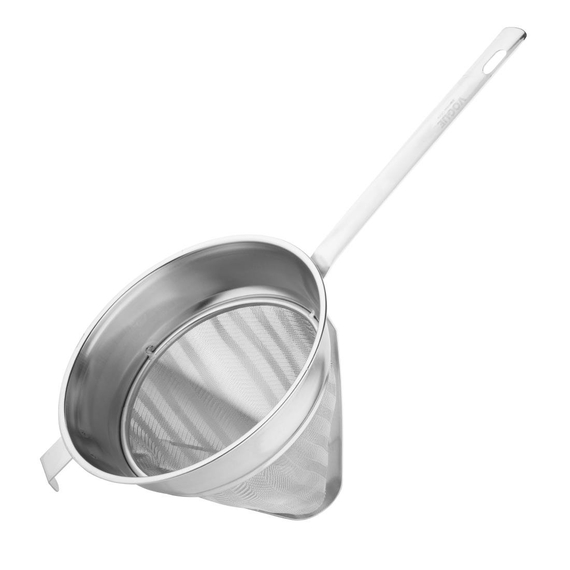 Vogue Spitzsieb mit Edelstahl-Gaze 20cm