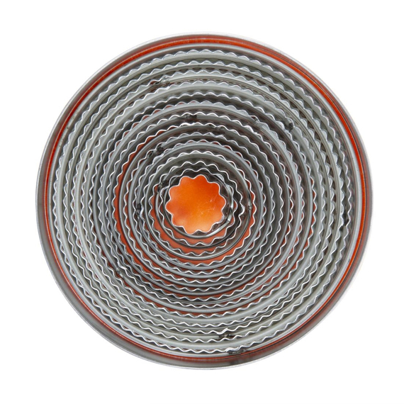 Vogue Ausstechformen rund gewellt (11 Stück), Bild 5