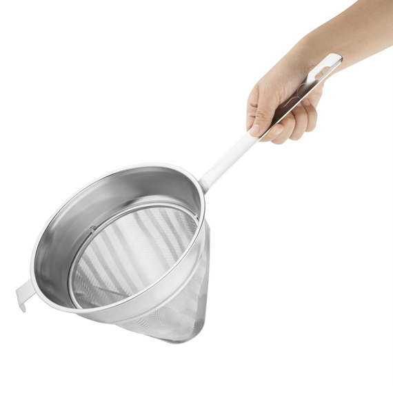 Vogue Spitzsieb mit Edelstahl-Gaze 20cm, Bild 2