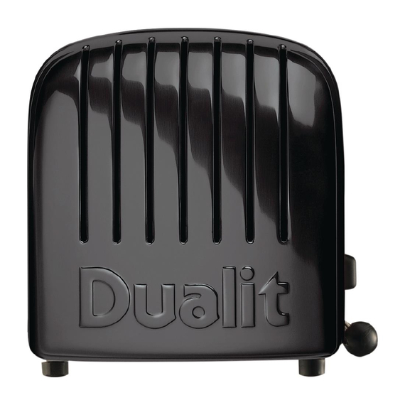 Dualit Toaster 40344 schwarz 4 Schlitze, Bild 4