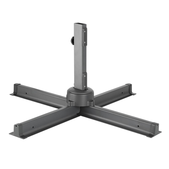 Bolero Venedig Heavy Duty Sonnenschirm Schwarz 3.5m, Bild 4