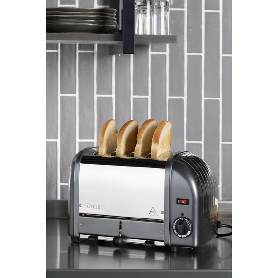 Dualit Toaster 40348 grau 4 Schlitze, Bild 5