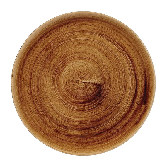 Churchill Stonecast Patina Coupe-Teller, Vintage-Kupfer, 324 mm, (6 Stück), Bild 3