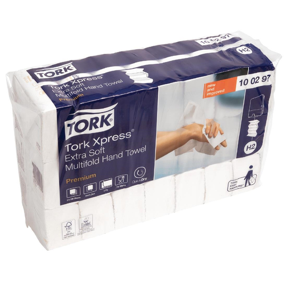 Tork Xpress Extra Soft Multifold Handtuch (2100 Stück), Bild 5