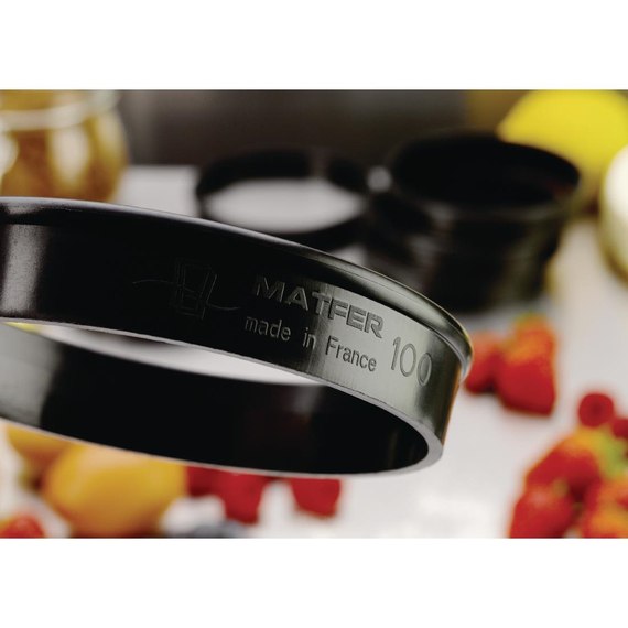 Matfer Bourgeat Exoglas Tortenring 100mm (6 Stück), Bild 4