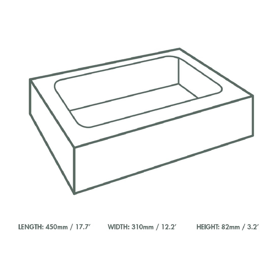Vegware kompostierbare Sandwichboxen mit Deckel groß (25 Stück), Bild 2