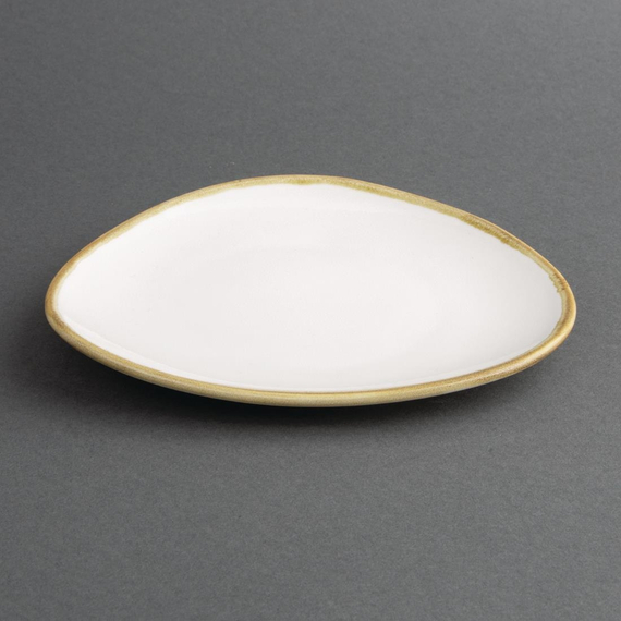 Olympia Kiln dreieckige Teller Kreideweiß 16,5cm (6 Stück), Bild 5