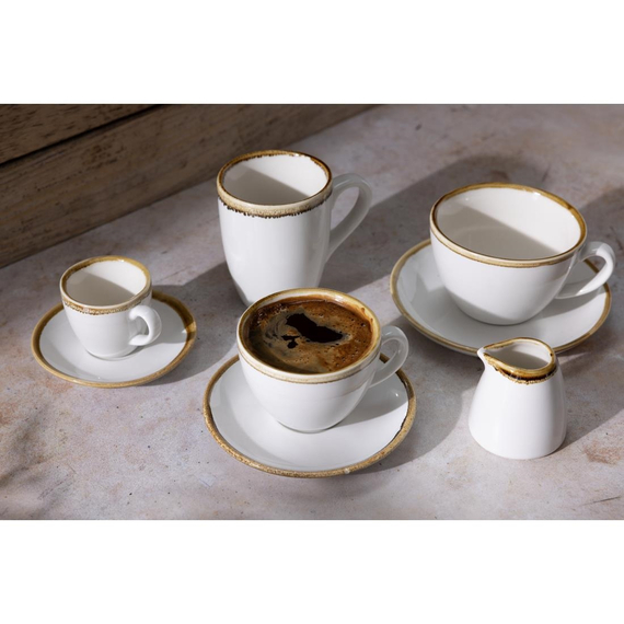 Olympia Kiln Milchkännchen Kreideweiß 9,6cl (6 Stück), Bild 2