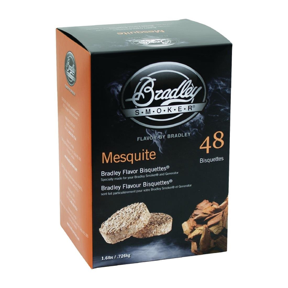Bradley Räuchergerät Mesquite Aroma Brikett (48 Stück)