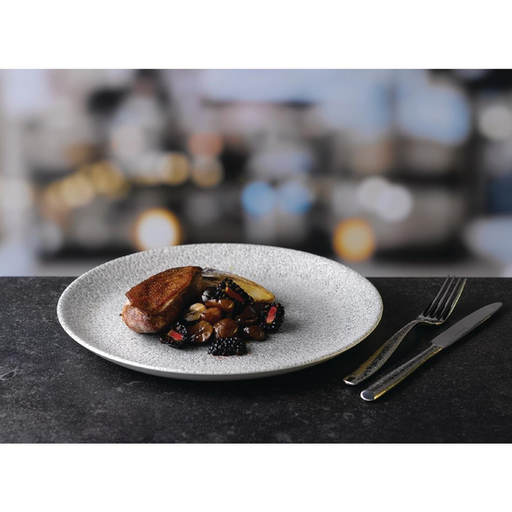 Churchill Raku Jasper Grey Evolve Coupe-Teller 8,67" (12 Stück) (Direkt), Bild 3