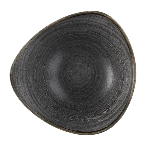 Churchill Stonecast Raw Lotus Schalen, Schwarz, 178 mm (12 Stück), Bild 2